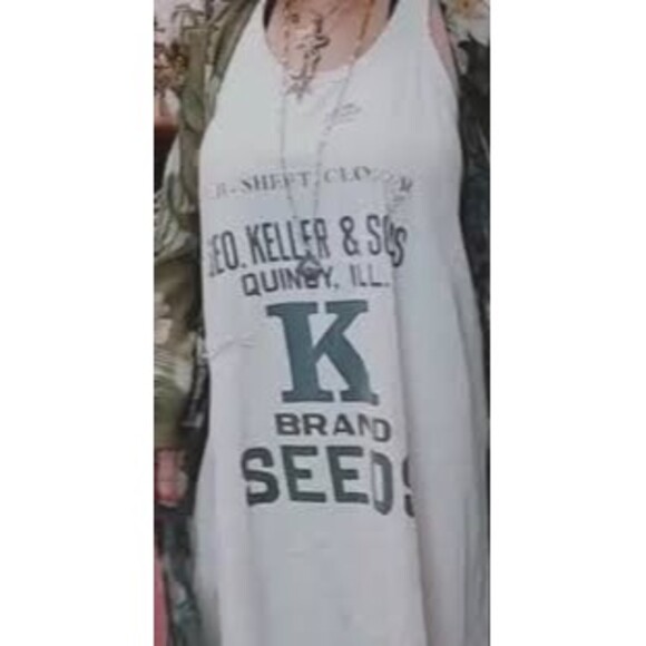 Jaded Gypsy Fruitful Endeavors Tank Dress S/M Or L/xl - Picture 4 of 5